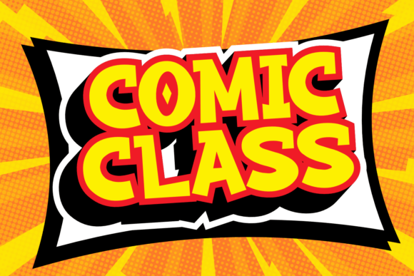 Comic Class: A Display Font Built for Bold Editorial Storytelling