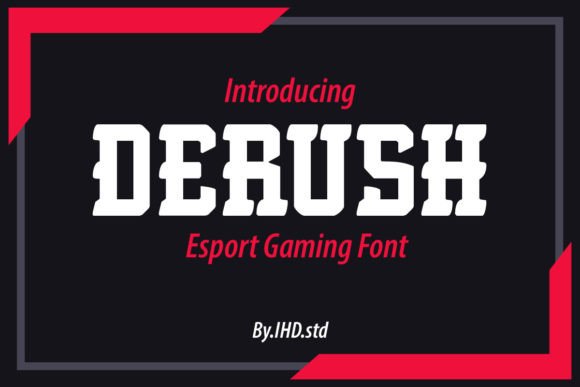 Derush: A Display Font That Commands the Campaign Grid