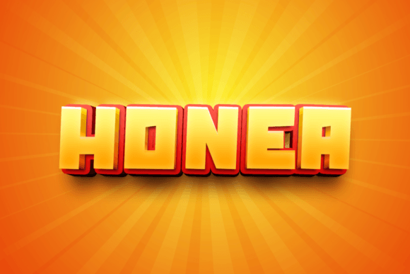 Honea: A Bold Display Font for Confident Campaigns