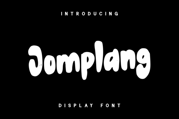 Jomplang: A Display Font That Gives Your Brand a Distinctive Edge