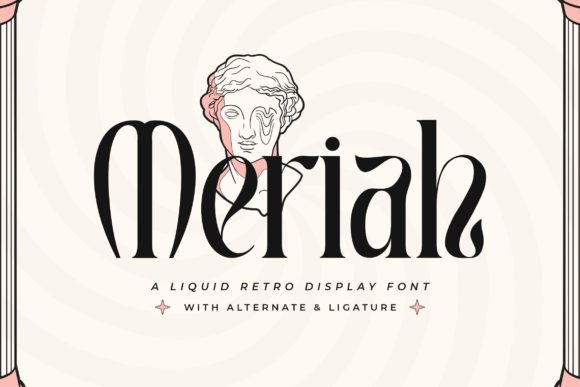 Meriah Font Brings Retro Charm to Modern Branding Projects