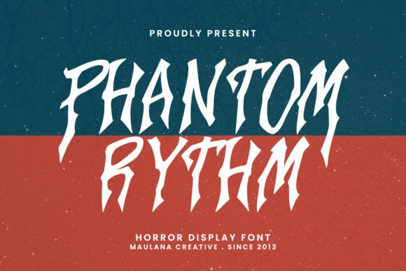 Phantom Rythm: A Display Font for Editorial Projects