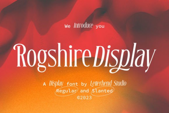 Roghsire: A Display Typeface That Brings Classic Luxury to Campaign Visuals