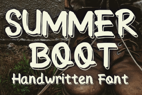 Summer Boot: The Handwritten Display Font That Made My Campaign Click