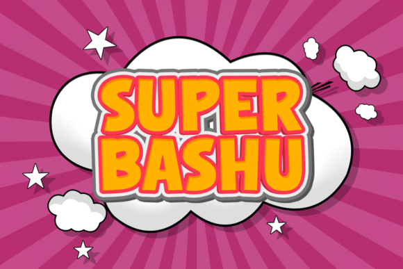 Super Bashu Display Font Brings Bold Charm to Handmade Products