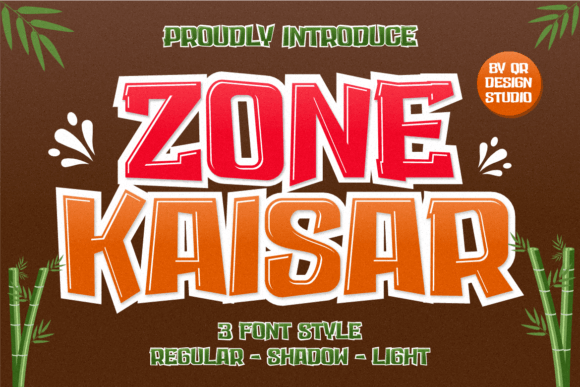 Zone Kaisar: A Graffiti Display Font with Editorial Poise
